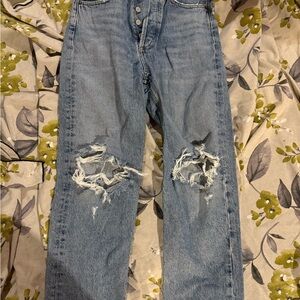 Agolde Light Blue Denim Jeans